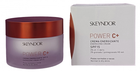 Крем энергетический SPF15 для нормальной и сухой кожи POWER C+ SKEYNDOR, 50 мл