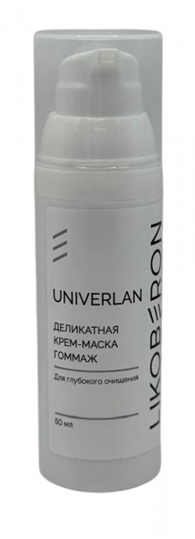 Крем-маска деликатная гоммаж LIKOBERON серия UniverLan, 50мл