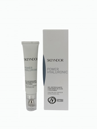 Гель охлаждающий для кожи вокруг глаз и ресниц POWER HYALURONIC SKEYNDOR, 15мл